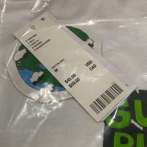 GUESS UO Urban Outfitters ORIGINALS Earth Day Planet Tee Shirt T-Shirt NEW M - Picture 5 of 5